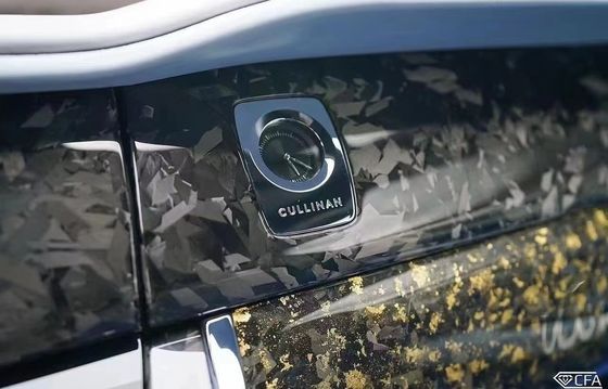 2018 Cullinan रोल्स रॉयस बॉडी किट सूखी कार्बन फाइबर इंटीरियर ट्रिम सेंटर पैनल
