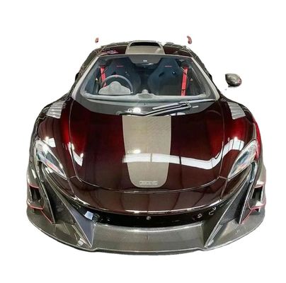 MSO 650s बॉडी किट 688HS 688HS स्टाइल कार्बन फाइबर फ्रंट बंपर बॉडी किट 2017