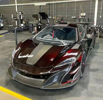 MSO 650s बॉडी किट 688HS 688HS स्टाइल कार्बन फाइबर फ्रंट बंपर बॉडी किट 2017