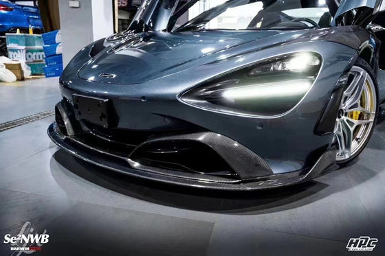 720s मैकलरेन बॉडी किट ब्लैकसेल स्टाइल फ्रंट बंपर स्पोइलर लिप हुड फेंडर