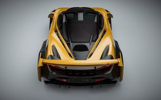 720s मैकलरेन बॉडी किट कार्बन फाइबर वाइडबॉडी ZE स्टाइल फ्रंट एंड रियर बंपर