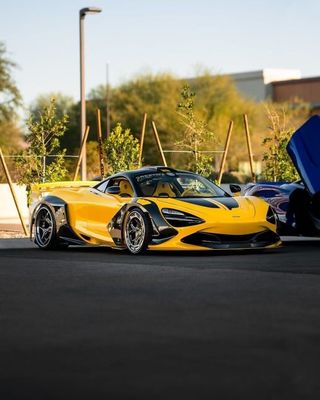 720s मैकलरेन बॉडी किट कार्बन फाइबर वाइडबॉडी ZE स्टाइल फ्रंट एंड रियर बंपर