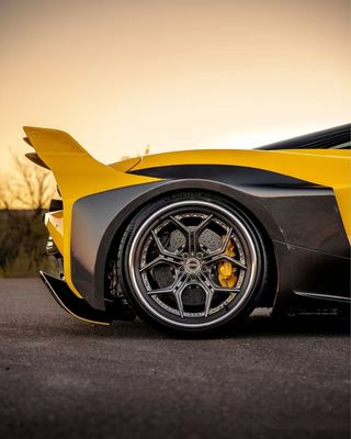 720s मैकलरेन बॉडी किट कार्बन फाइबर वाइडबॉडी ZE स्टाइल फ्रंट एंड रियर बंपर