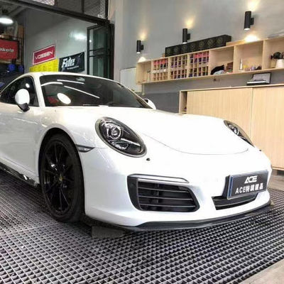 उच्च गुणवत्ता वाले कार्बन फाइबर 911 991.2 कार्बन बॉडी किट 911 991.2 फ्रंट और रियर लिप साइड स्कर्ट 2016-2018