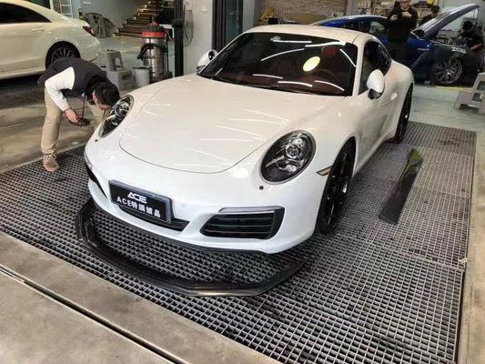 उच्च गुणवत्ता वाले कार्बन फाइबर 911 991.2 कार्बन बॉडी किट 911 991.2 फ्रंट और रियर लिप साइड स्कर्ट 2016-2018