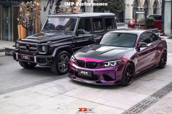 आईएमपी स्टाइल कार्बन फाइबर हुड ForBMW M2 2 सीरीज F22 F87 कार्बन फाइबर इंजन कवर इंजन हैच कवर