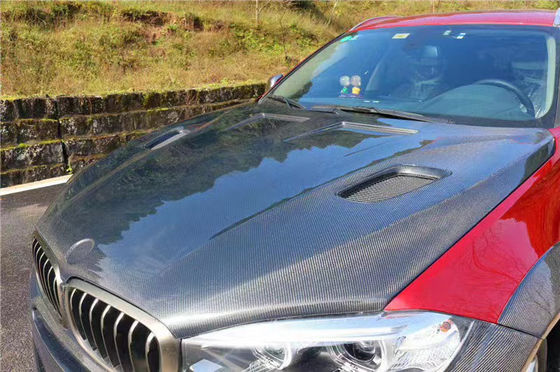 बीएमडब्ल्यू X5 X6 F15 F16 कार्बन फाइबर हुड कार्बन फाइबर हुड X5 X6 कार्बन फाइबर कवर के लिए बिक्री