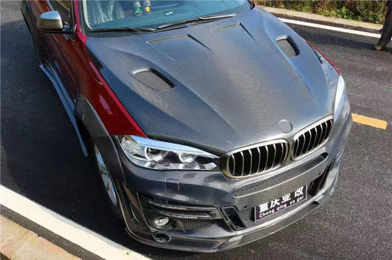 बीएमडब्ल्यू X5 X6 F15 F16 कार्बन फाइबर हुड कार्बन फाइबर हुड X5 X6 कार्बन फाइबर कवर के लिए बिक्री