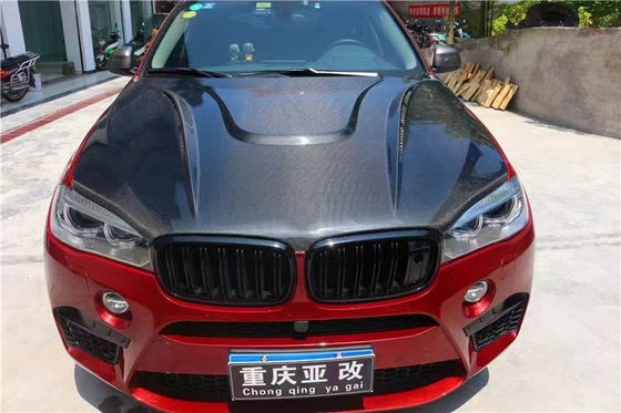 बीएमडब्ल्यू X5 X6 F15 F16 कार्बन फाइबर हुड कार्बन फाइबर हुड X5 X6 कार्बन फाइबर कवर के लिए बिक्री