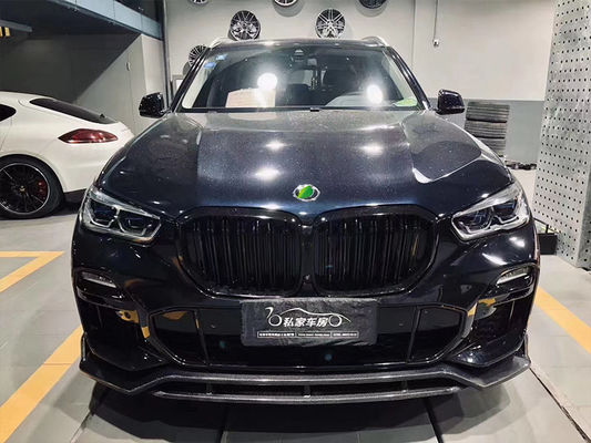 गर्म बिक्री X5 G05 कार्बन फाइबर बॉडी किट Forbmw X5 कार्बन फाइबर फ्रंट फावड़ा रियर डिफ्यूज़र स्पोइलर साइड स्कर्ट