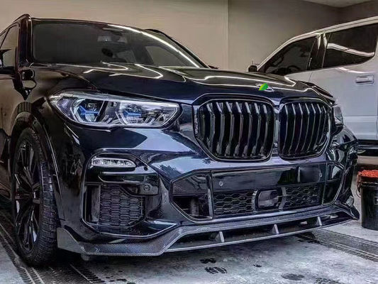 गर्म बिक्री X5 G05 कार्बन फाइबर बॉडी किट Forbmw X5 कार्बन फाइबर फ्रंट फावड़ा रियर डिफ्यूज़र स्पोइलर साइड स्कर्ट