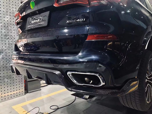 गर्म बिक्री X5 G05 कार्बन फाइबर बॉडी किट Forbmw X5 कार्बन फाइबर फ्रंट फावड़ा रियर डिफ्यूज़र स्पोइलर साइड स्कर्ट