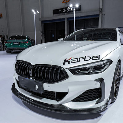 गर्म बिक्री G14 G15 G16 840i 850i कार्बन फाइबर बॉडी किट Forbmw 8 सीरीज फ्रंट फावड़ा रियर डिफ्यूज़र स्पोइलर