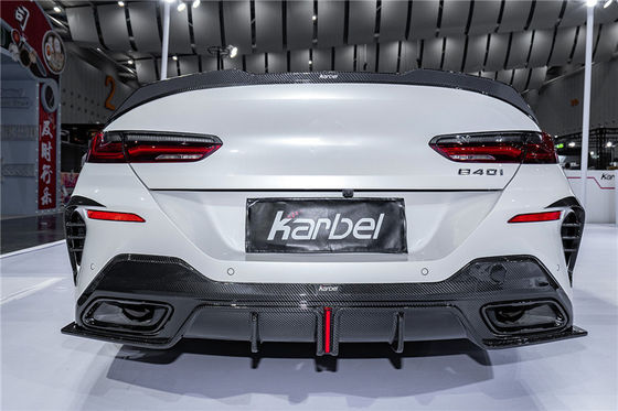 गर्म बिक्री G14 G15 G16 840i 850i कार्बन फाइबर बॉडी किट Forbmw 8 सीरीज फ्रंट फावड़ा रियर डिफ्यूज़र स्पोइलर