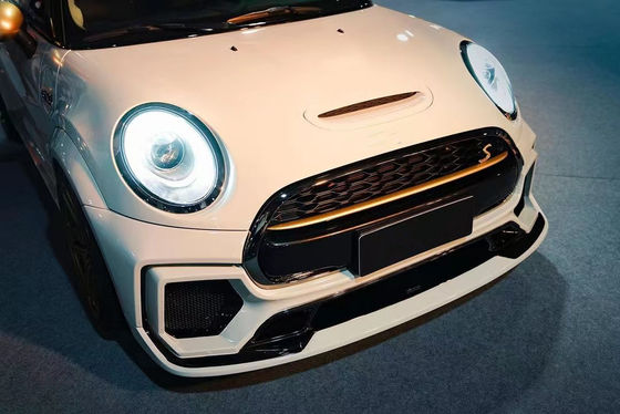 बीएमडब्ल्यू MINI कार्बन फाइबर बॉडी किट के लिए MINI अपग्रेड एएसपी स्टाइल फ्रंट और रियर बम्पर साइड स्कर्ट स्पोइलर वाइड बॉडी किट