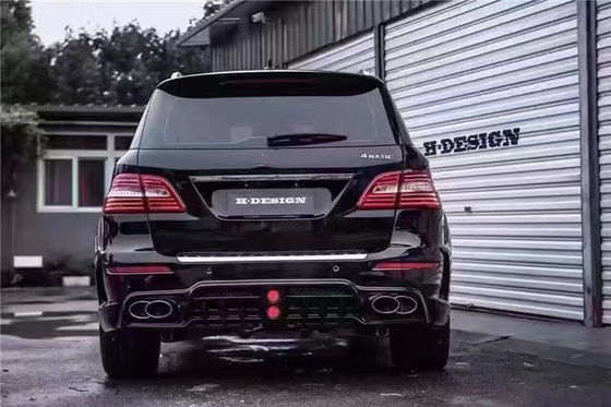 मर्सिडीज W166 ML350 ML400 ML63 के लिए वाल्ड स्टाइल बॉडी किट फ्रंट और रियर बम्पर वाइड बॉडी