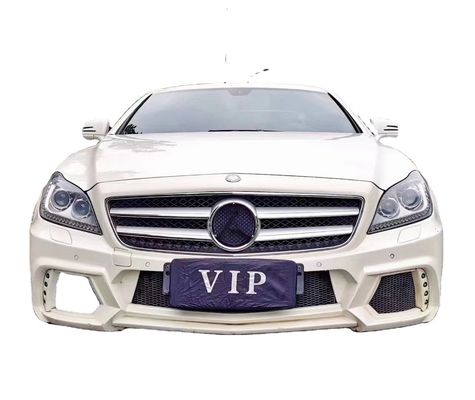 मर्सिडीज W218 CLS300 CLS350 CLS500 के लिए WALD स्टाइल बॉडी किट फ्रंट और रियर बंपर साइड स्कर्ट