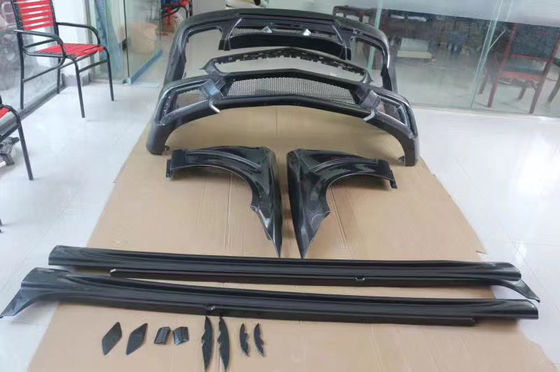 मर्सिडीज W218 CLS300 CLS350 CLS500 के लिए WALD स्टाइल बॉडी किट फ्रंट और रियर बंपर साइड स्कर्ट