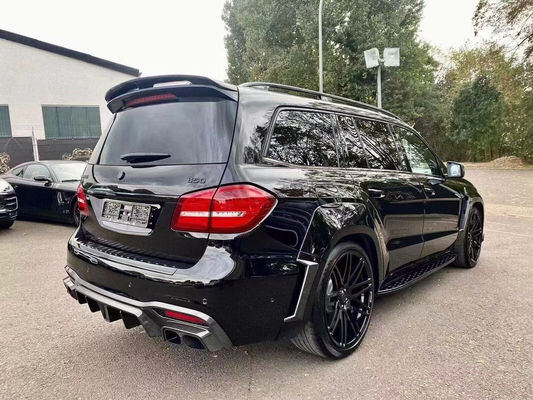 ब्रा शैली के लिए कार्बन फाइबर बॉडी किट GLS63 320 400 450 500 X166 कार्बन फाइबर बॉडी किट GLS63 फ्रंट फावड़ा रियर डिफ्यूज़र