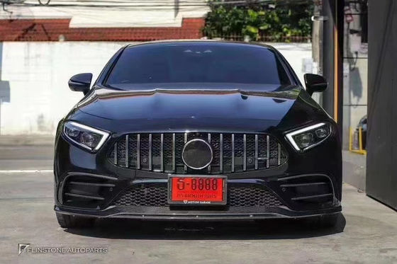 2018-2022 के लिए बिक्री मर्सिडीज CLS300 CLS350 W257 कार्बन फाइबर बॉडी किट CLS कार्बन फाइबर फ्रंट स्कूप स्पोइलर रियर डिफ्यूज़र