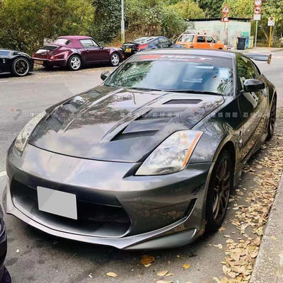 विल्साइड स्टाइल निसान 350z वाइड बॉडी किट 2003 - 2008 जीटीआर 350z केबीडी फ्रंट बंपर
