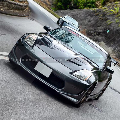 विल्साइड स्टाइल निसान 350z वाइड बॉडी किट 2003 - 2008 जीटीआर 350z केबीडी फ्रंट बंपर