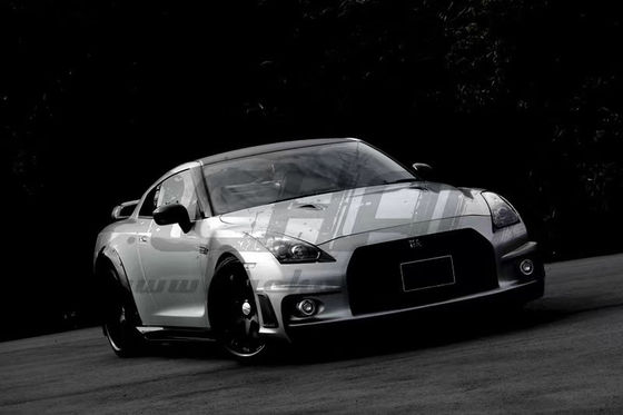 विल्साइड स्टाइल निसान 350z वाइड बॉडी किट 2003 - 2008 जीटीआर 350z केबीडी फ्रंट बंपर