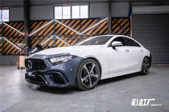 मर्सिडीज CLS300 CLS350 W257 बॉडी किट CLS300 CLS350 GT63S शैली के उन्नत फ्रंट और रियर बम्पर