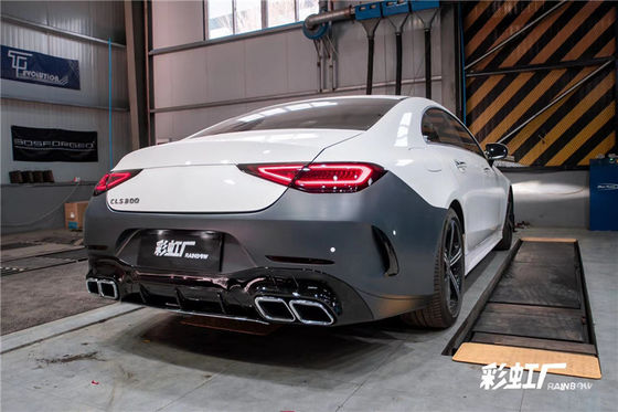 मर्सिडीज CLS300 CLS350 W257 बॉडी किट CLS300 CLS350 GT63S शैली के उन्नत फ्रंट और रियर बम्पर