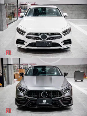 मर्सिडीज CLS300 CLS350 W257 बॉडी किट CLS300 CLS350 GT63S शैली के उन्नत फ्रंट और रियर बम्पर