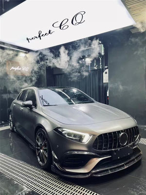 नई उत्पाद कार्बन फाइबर बॉडी किट के लिए मर्सिडीज CLA45S W177 CLA45S W177 कार्बन फाइबर फ्रंट फावड़ा डिफ्यूज़र स्पोइलर