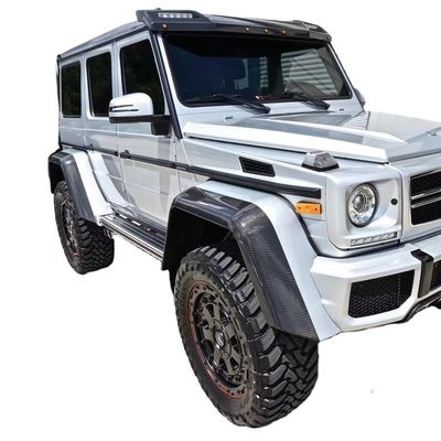 मर्सिडीज W463 4X4 बॉडी किट के लिए ऑटो पार्ट्स W463 4X4 G500 कार्बन फाइबर वाइडबॉडी व्हील भौहें