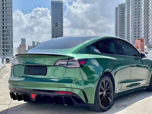FPR 2019 Spoiler For Tesla Model 3 बॉडी किट 2022 ACP स्टाइल फ्रंट एंड रियर बंपर