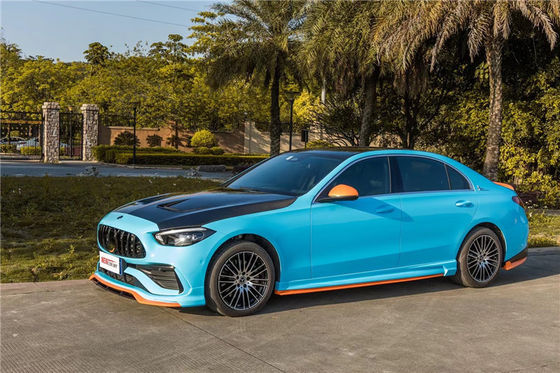 मर्सिडीज W206 C180C260 C300 कार्बन फाइबर हुड W206 कार्बन फाइबर हुड इंजन हैच कवर के लिए ऑटो पार्ट्स