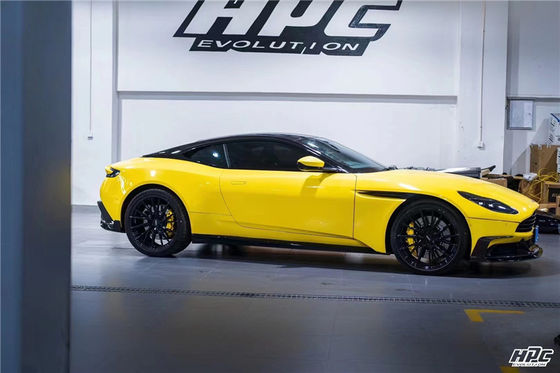 एस्टन मार्टिन DB11 कार्बन फाइबर बॉडी किट DB11 अपग्रेडेड पीके स्टाइल कार्बन फाइबर फ्रंट लिप डिफ्यूज़र स्पोइलर हुड के लिए