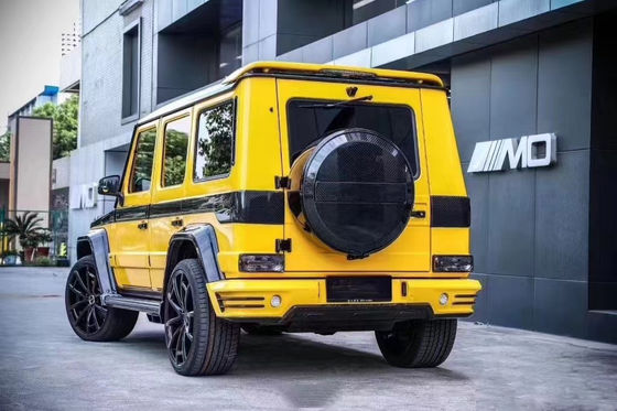 मर्सिडीज W463 G500 G550 G63 बॉडी किट के लिए ऑटो पार्ट्स W463 G500 G550 G63 अपग्रेड MSY शैली फ्रंट और रियर बम्पर बॉडी किट