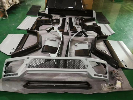 मर्सिडीज W463 G500 G550 G63 बॉडी किट के लिए ऑटो पार्ट्स W463 G500 G550 G63 अपग्रेड MSY शैली फ्रंट और रियर बम्पर बॉडी किट
