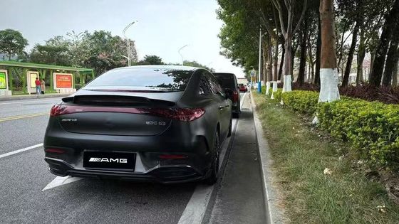 मर्सिडीज ईक्यूई कार्बन फाइबर बॉडी किट के लिए ईक्यूई अपग्रेड बीएस स्टाइल कार्बन फाइबर फ्रंट लिप डिफ्यूज़र स्पोइलर बॉडी किट