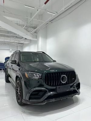 X167 GLS450 मर्सिडीज बेंज बॉडी किट एलडी स्टाइल कार्बन फाइबर लिप स्पोइलर हुड
