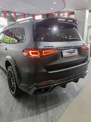 X167 GLS450 मर्सिडीज बेंज बॉडी किट एलडी स्टाइल कार्बन फाइबर लिप स्पोइलर हुड