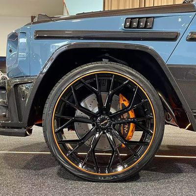 W464 W465 G500 मर्सिडीज बेंज बॉडी किट KY स्टाइल फ्रंट एंड रियर बंपर